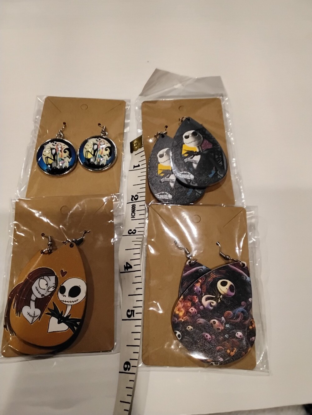 2/$15 New 4 Pair Of Handmade NBC Earrings Firm Price